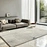 Shu Cotton Fleece geometric rug, non-slip washable thick carpet for living room, bedroom, kids room, hotel